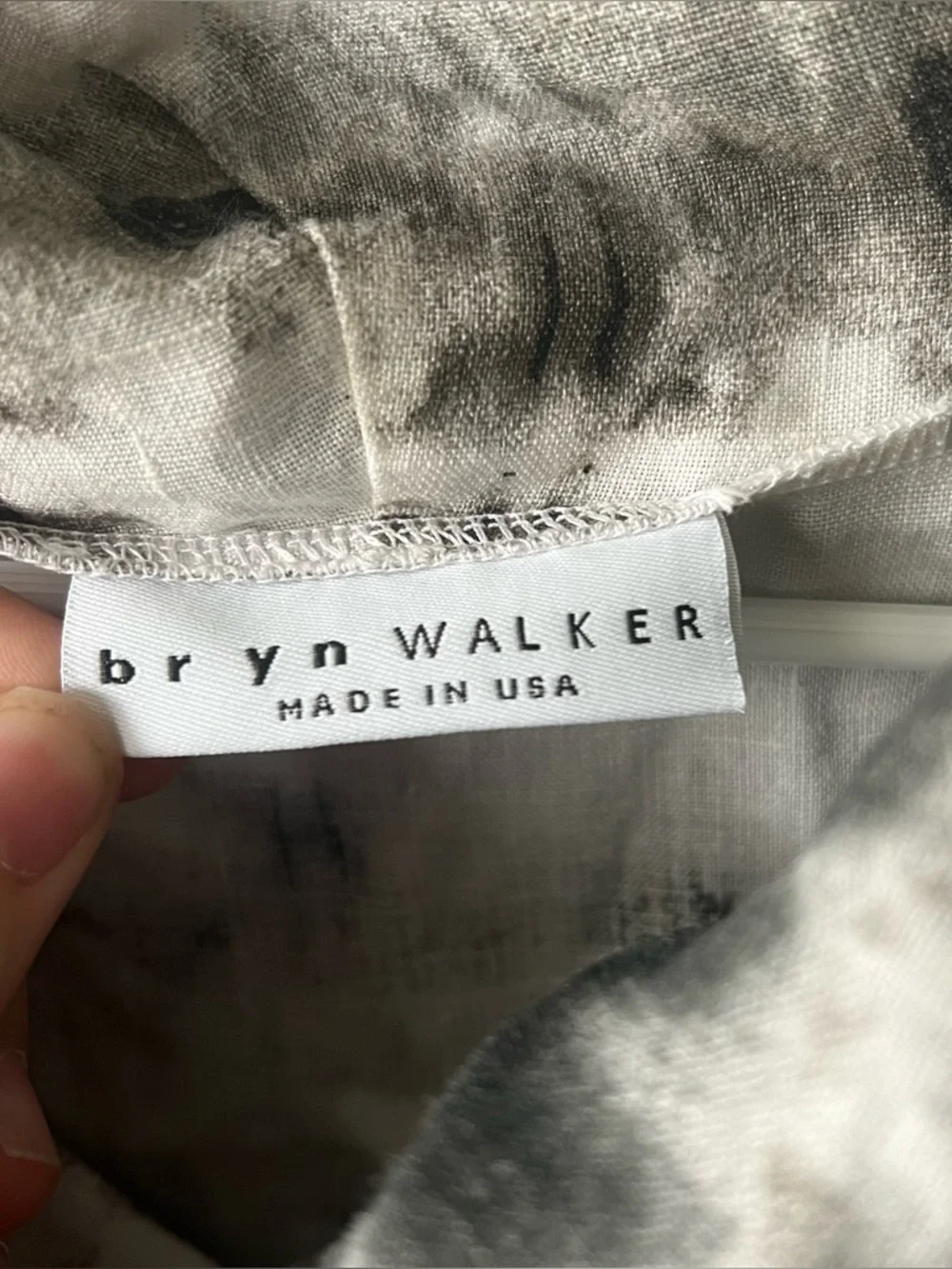Bryn Walker Noa Cowl Drape Neck Cap Sleeve Asymmetric Linen Tunic Size Large